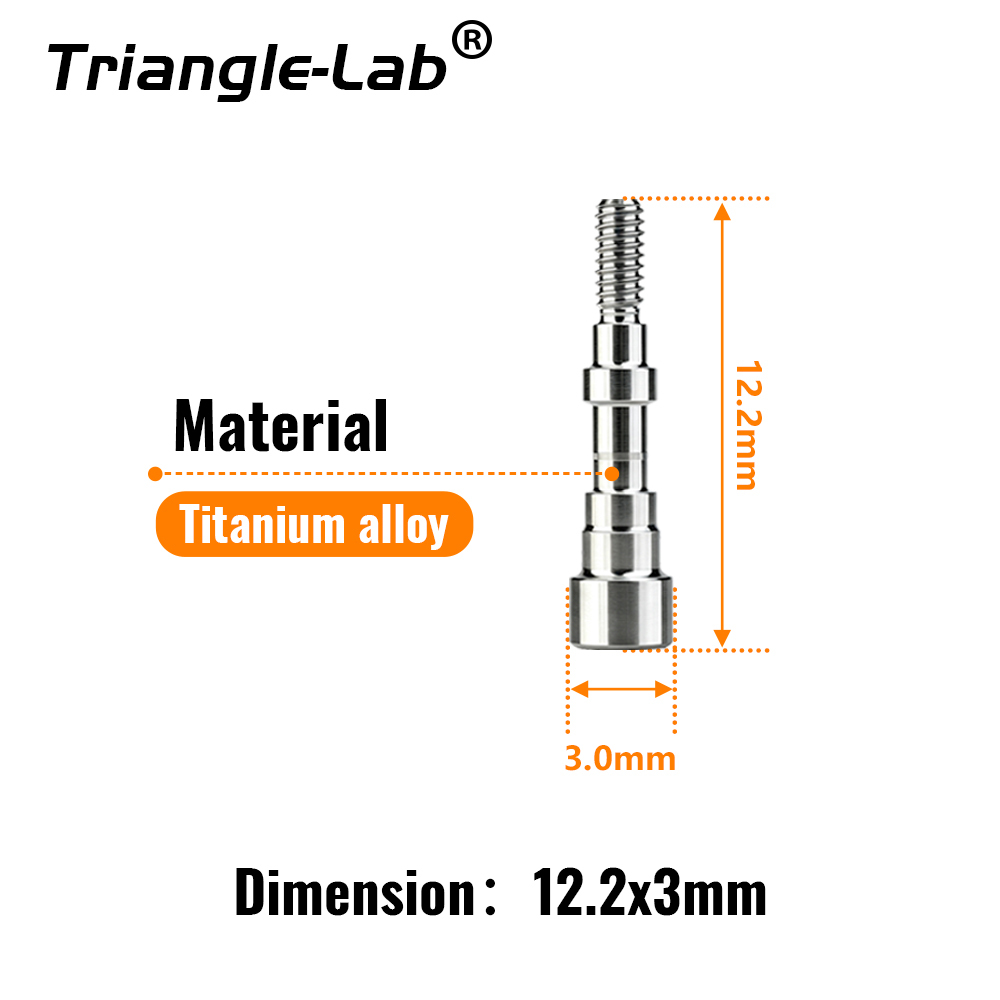 3PCS Screw Accessories for Rapido V2/2F Hotend