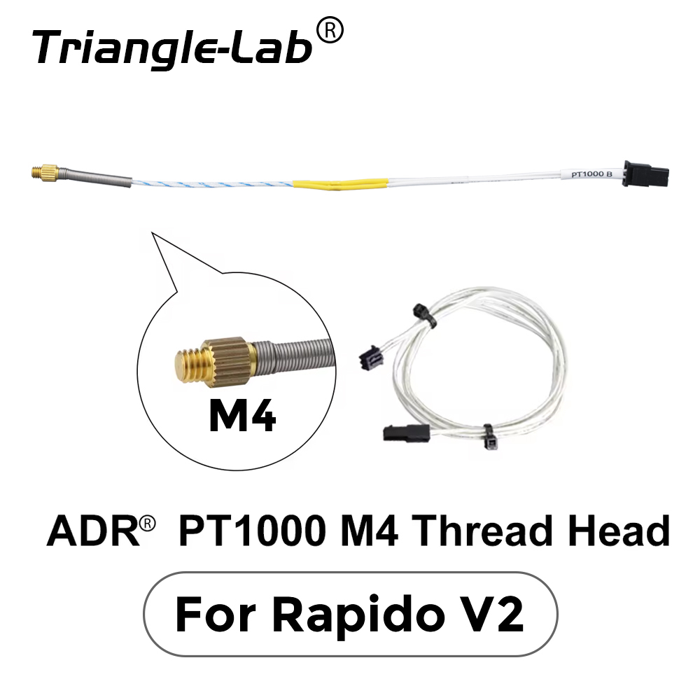 Rapido V2.0 Heater cartridges thermistor Heatblock