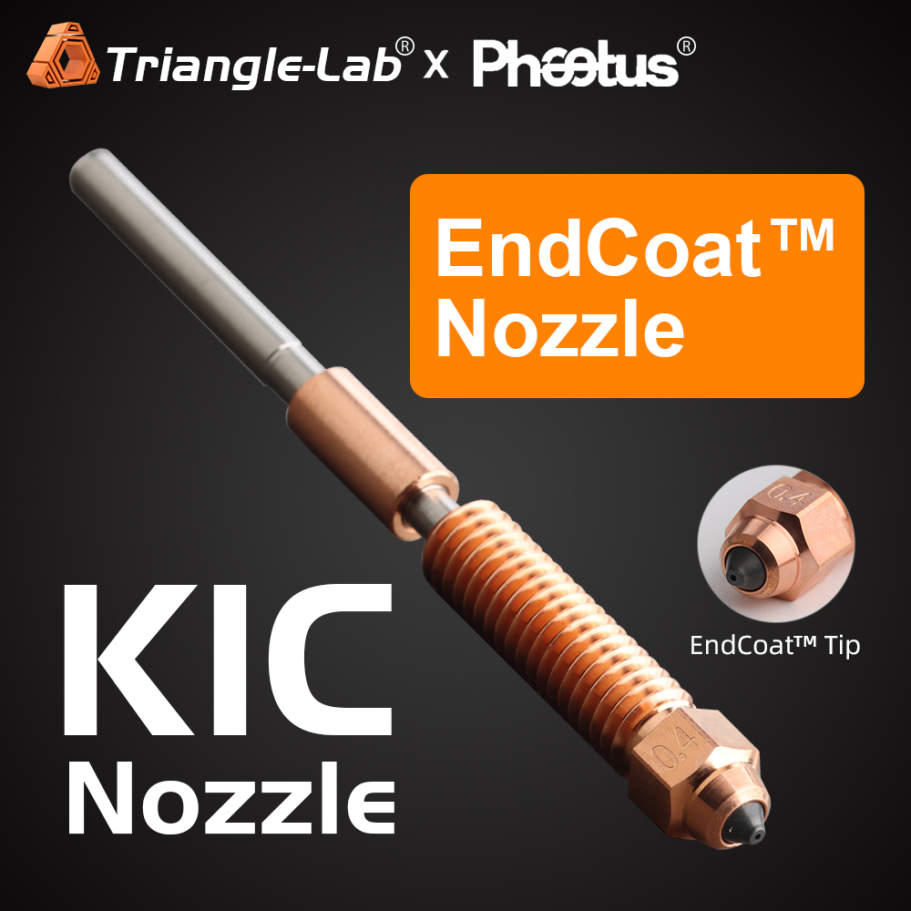 EndCoat™ Nozzle Silicon Carbide Nozzle for Creality K1C/K1MAX/Ender-3 V3/Ender-3 V3 Plus