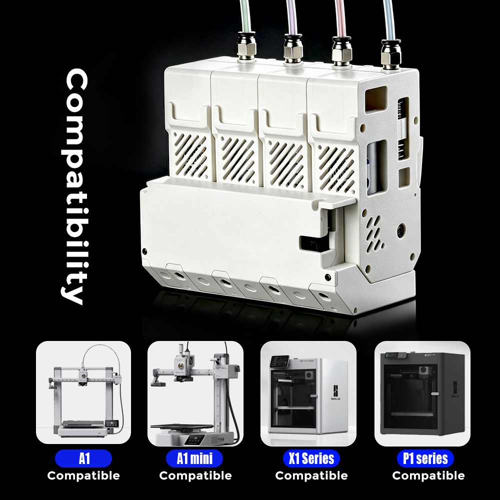BMCU 370C PRO / 370C DM PRO AMS High Torque with Dual Microswitch Automatic Feeding MMU Solution for A1/X1/P1