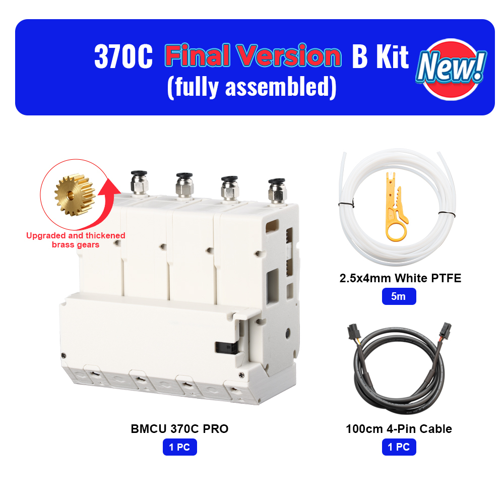BMCU 370C PRO / 370C DM PRO AMS High Torque with Dual Microswitch Automatic Feeding MMU Solution for A1/X1/P1