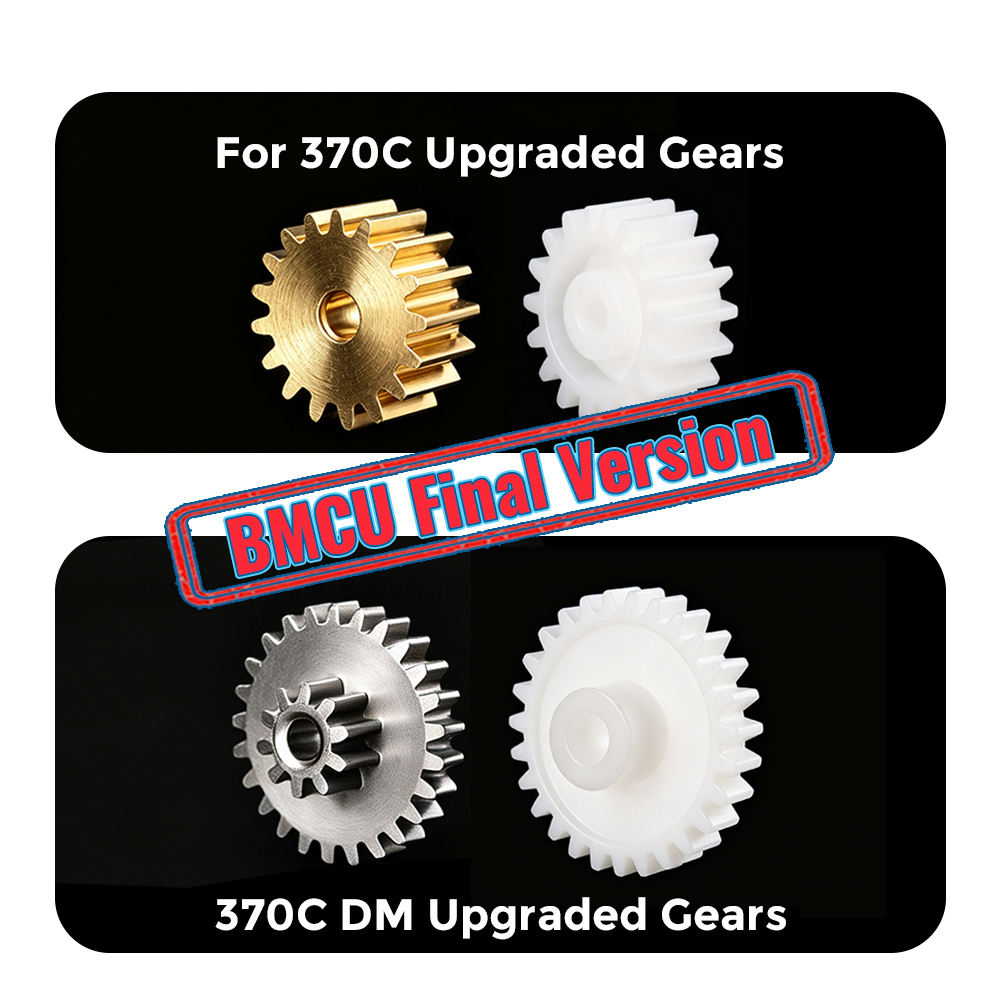 BMCU 370C Final Version Brass Gear 370C DM Metal Gears