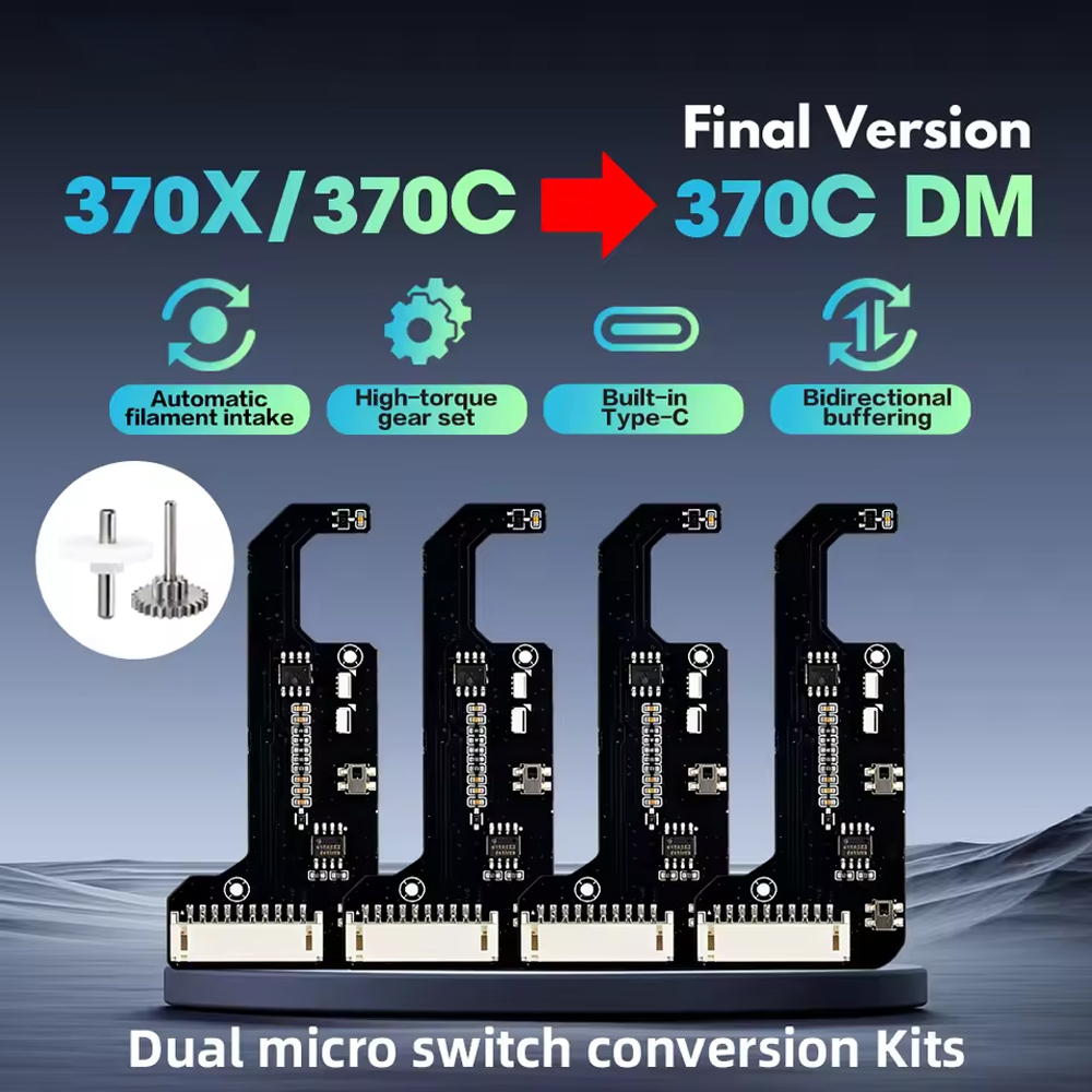 BMCU 370X / 370C to 370C DM Final Version Conversion Kit