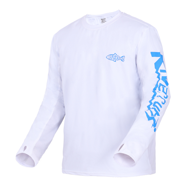 RiverRuns UPF50+ Fishing Shirt W/ UPF 50+ Sun Protection.