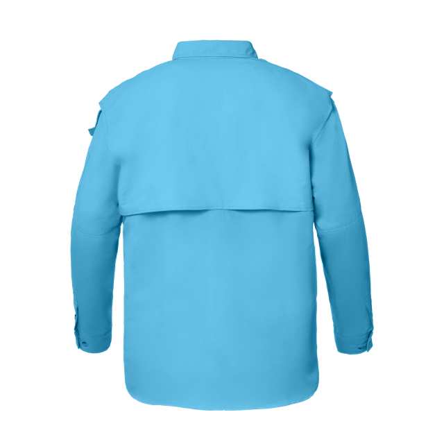 RiverRuns UPF 50+ Men's long sleeve fishing shirt. UV protection with quick dry & water-resistant material for hiking, fishing and camping.