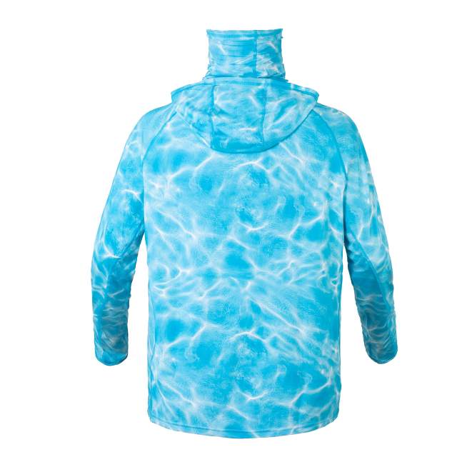 RiverRuns Long Sleeve, Hooded Fishing Shirt, W/ UPF 50+ Sun Protection.