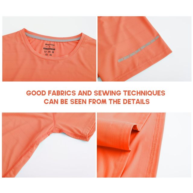 Riverruns UPF 50+ Fishing Shirt Lightweight Breathable Quick Dry Sun Protection Fishing T-Shirt.
