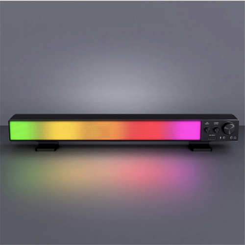 Wired Soundbar Gaming Speaker with adjustable RGB led light