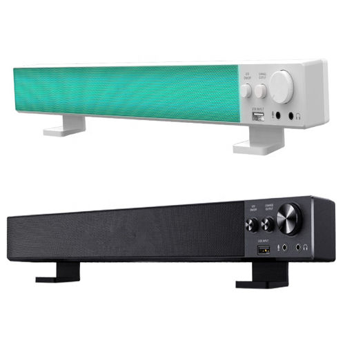 Wired Soundbar Gaming Speaker with adjustable RGB led light