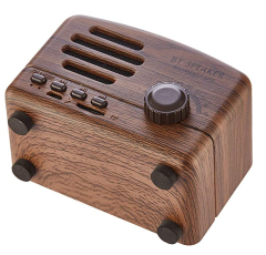 Bobotel 1200mAH Retro style mini size wireless bluetooth speaker