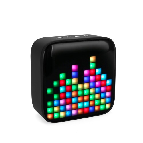 LED Display Retro TWS Wireless Stereo Speaker with TF Card and USB Port