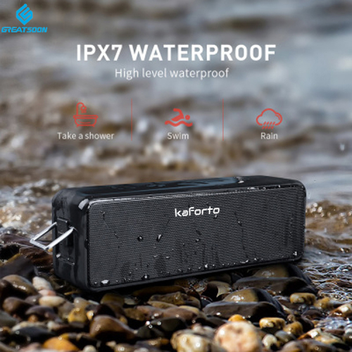 Water Proof 20W High Power TWS Subwoofer Stereo Bass Bluetooth Wireless Speaker With 3600mAh Battery