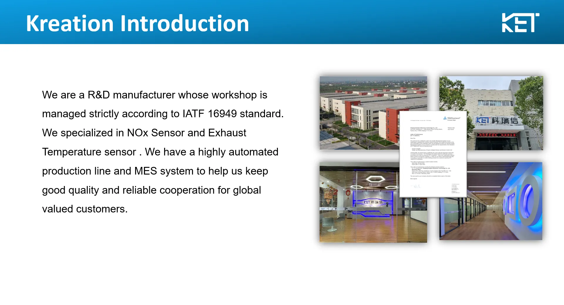 Zhejiang Kreation Electronic Technology Co., Ltd.(图1)
