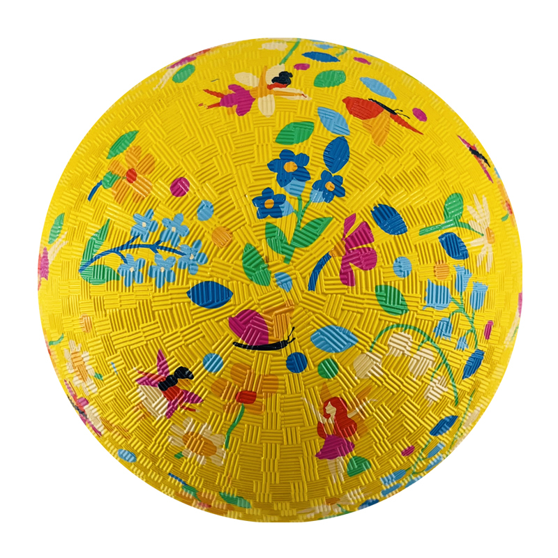 Custom color logo playground ball