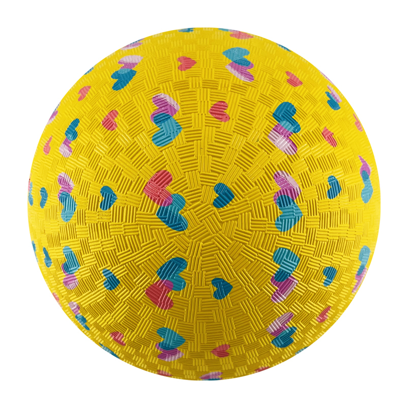 Custom color logo playground ball