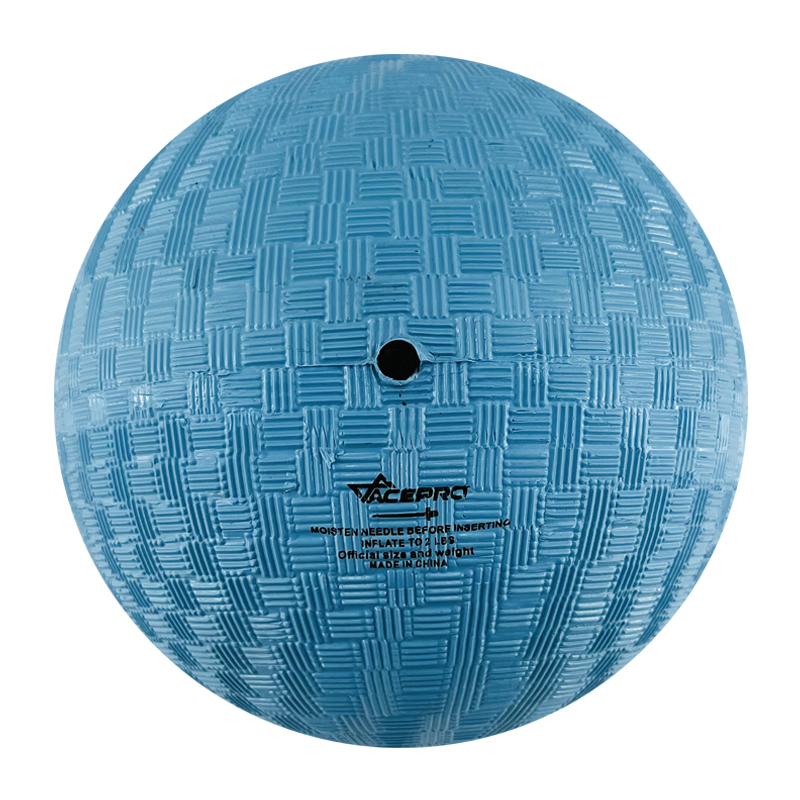 Blue playground ball 