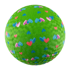 5 6 7 8.5 inch rubber inflatable playground ball 