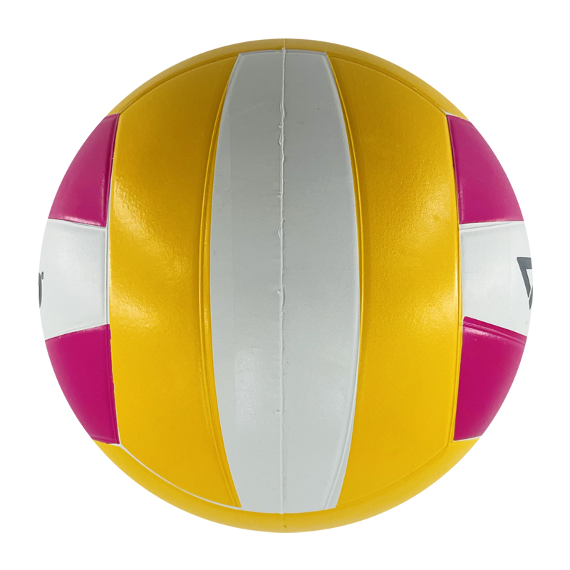 Exercise colorful rubber volleyball ball 