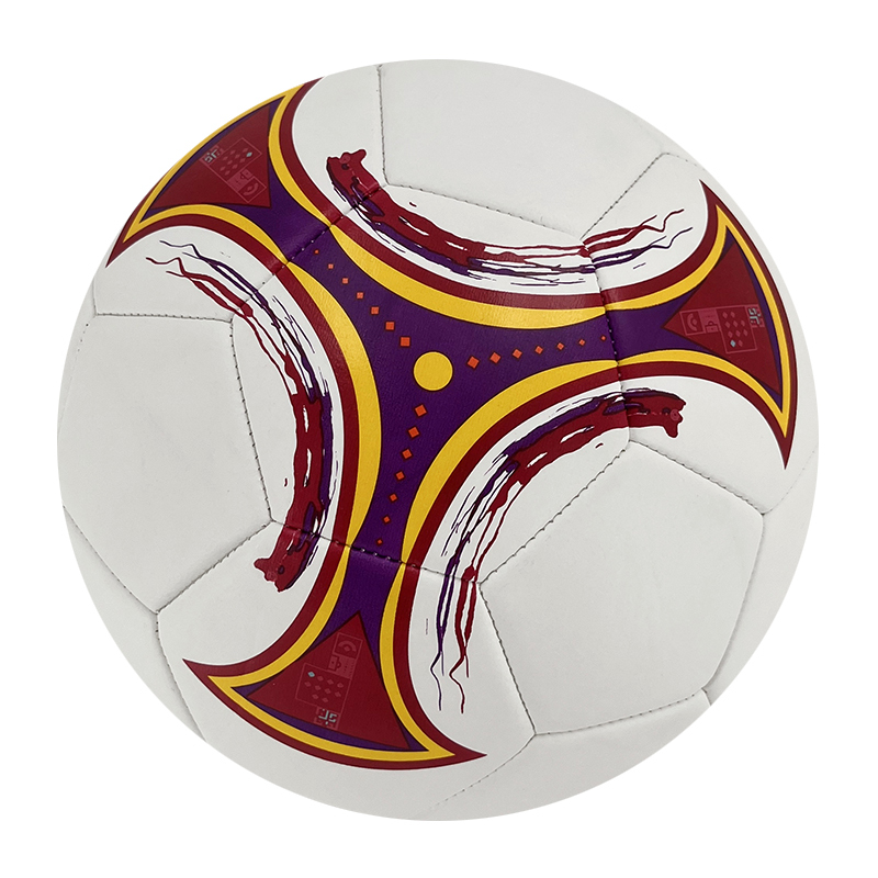 Size 5 official soccer balls with custom logo 