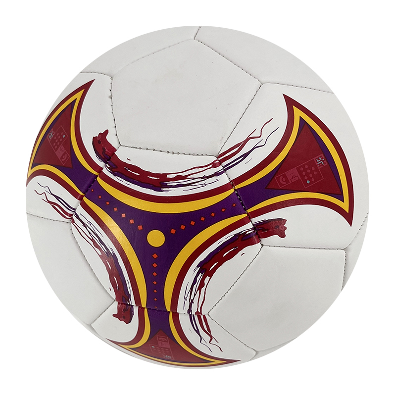 Size 5 official soccer balls with custom logo 