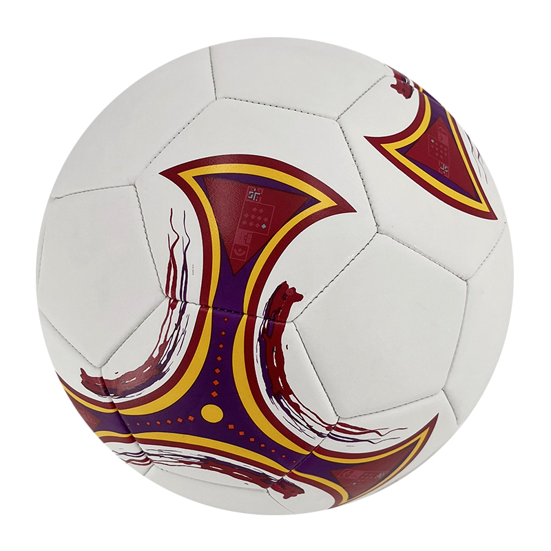 Size 5 official soccer balls with custom logo 