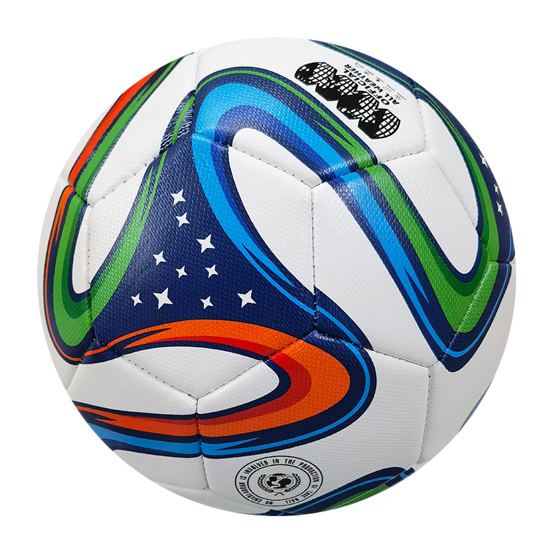 Low price 5 custom soccer ball