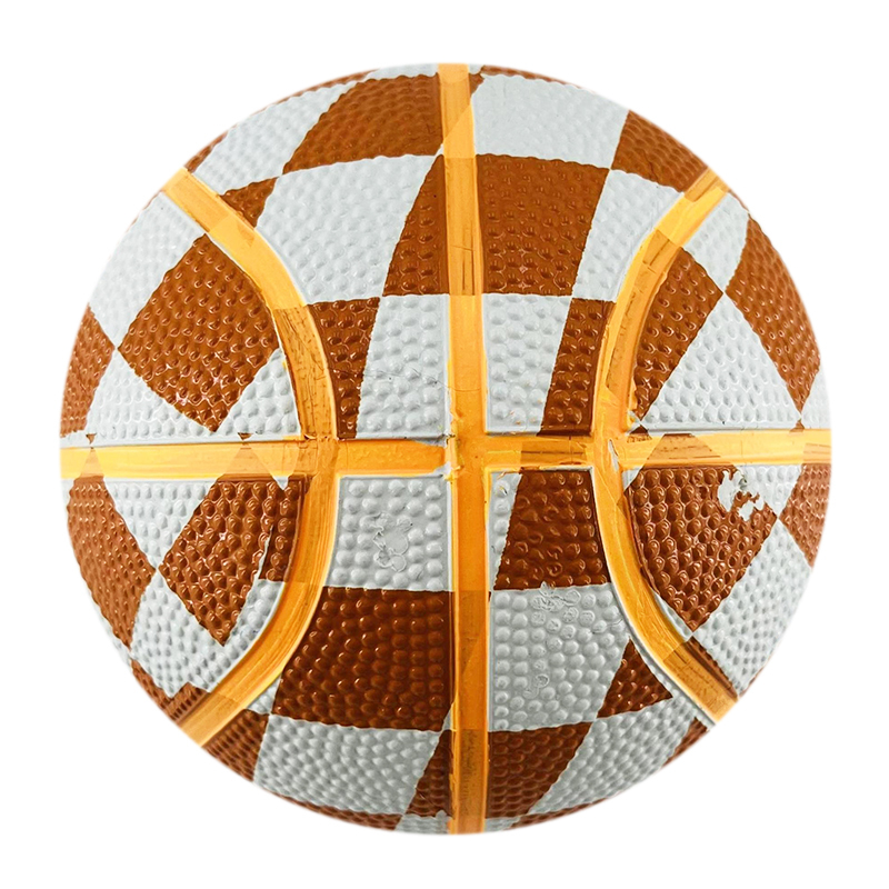 Custom mini rubber basketball