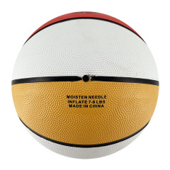 Custom rubber basketball ball