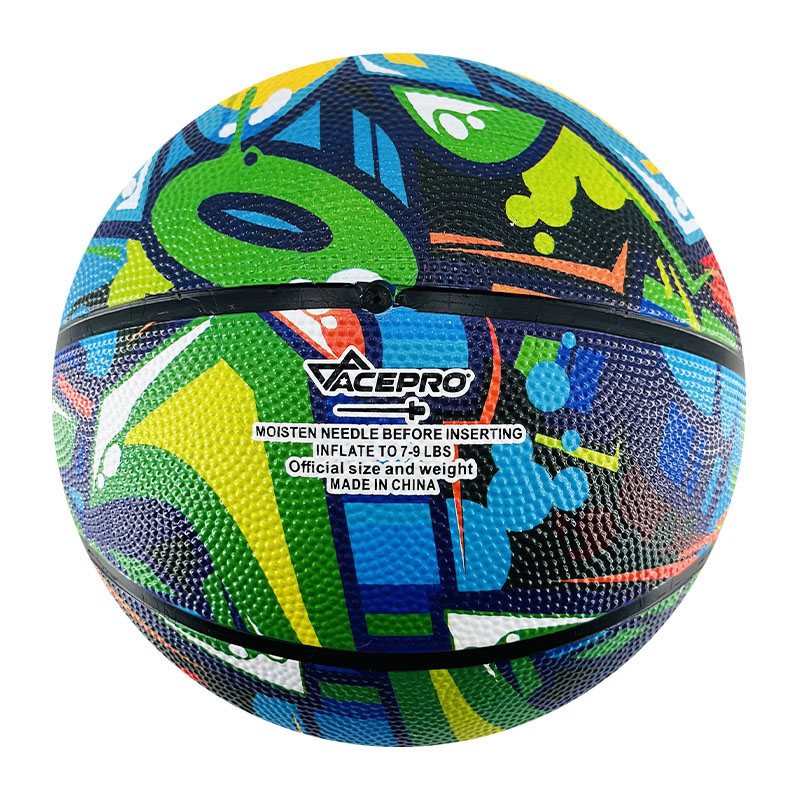 Rubber basketball ball size 7 6 5 - ueeshop