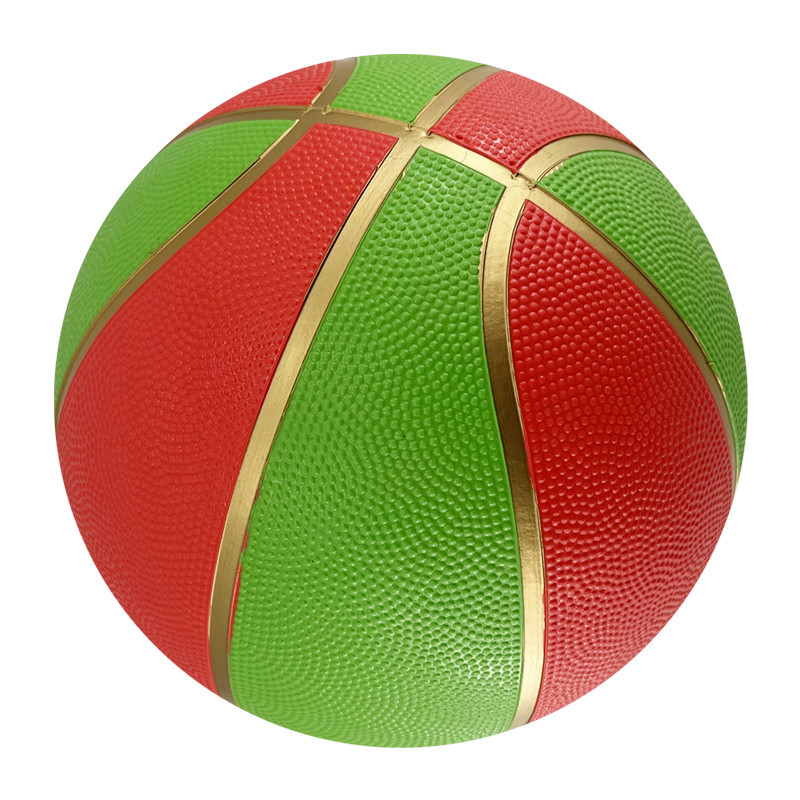 Customized Logo Rubber Basketball Size 7