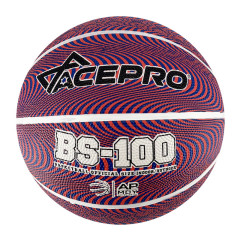 Custom printed colorful rubber basketball