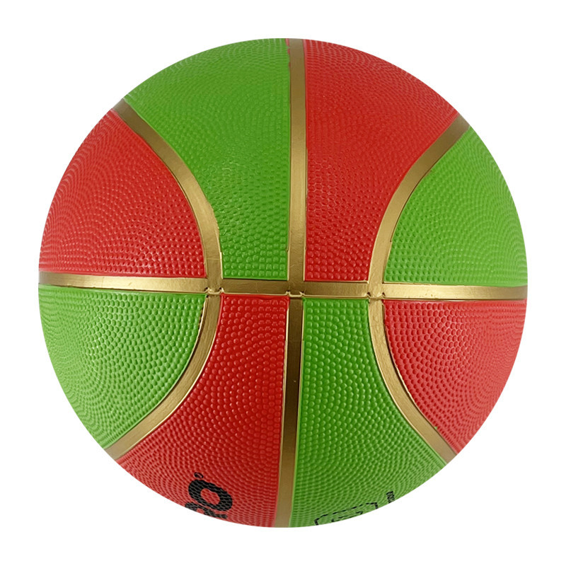 Customized Logo Rubber Basketball Size 7