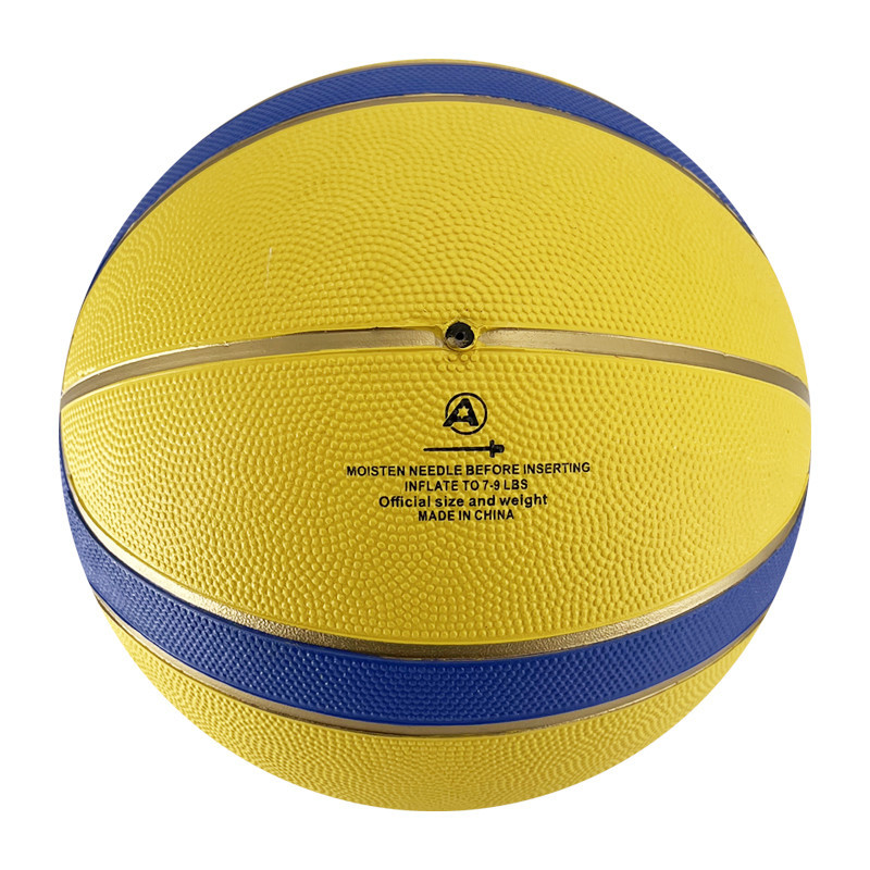 Size 7 Rubber Basketball For Sports Ball