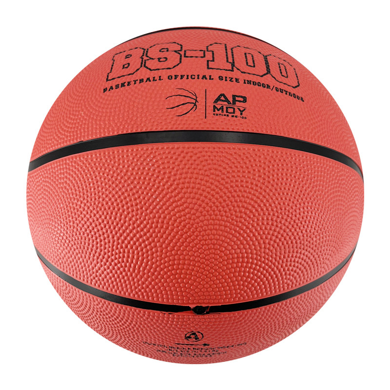 Rubber basketball ball size 7 6 5