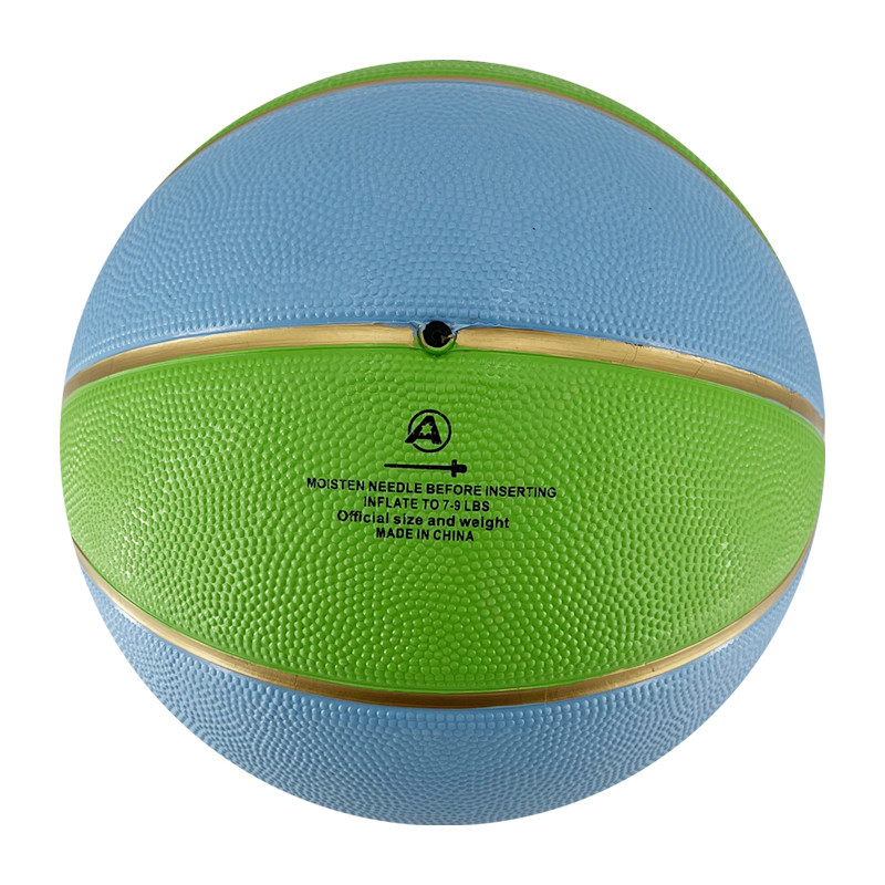 Official size rubber basketball training