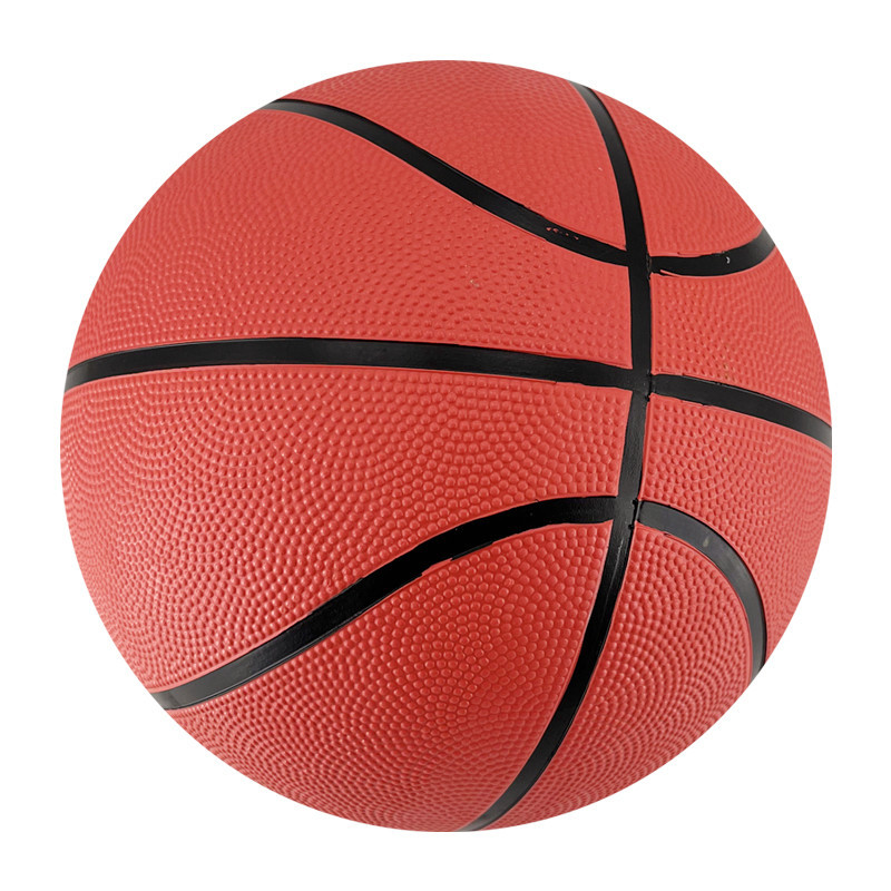 Rubber basketball ball size 7 6 5