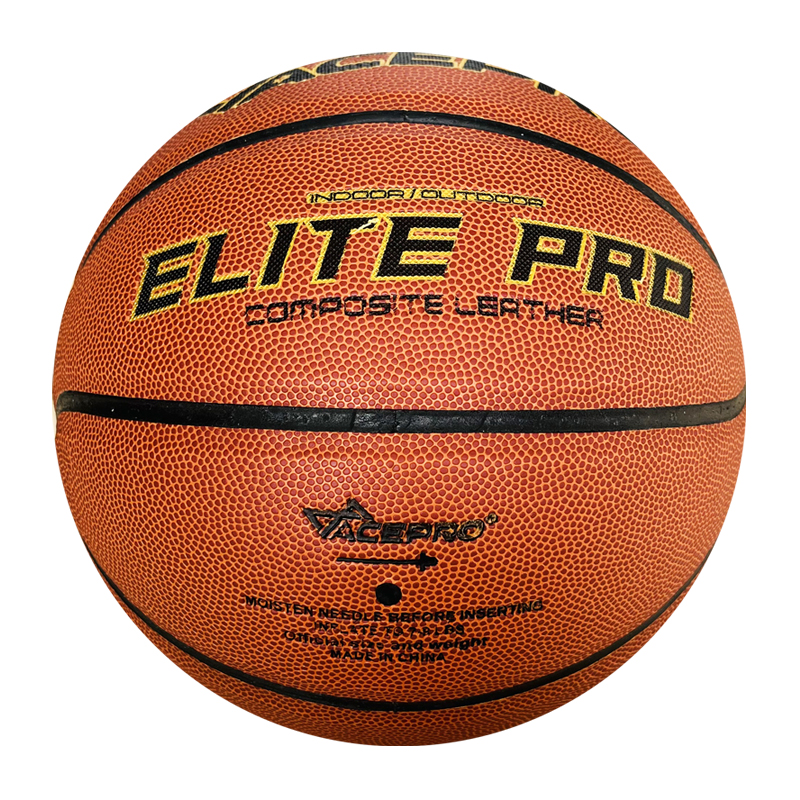 Hot selling cheap leather basketball ball