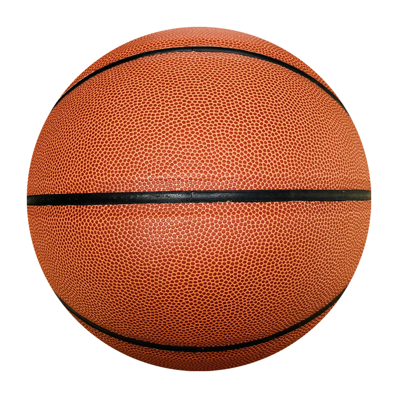 Hot selling cheap leather basketball ball