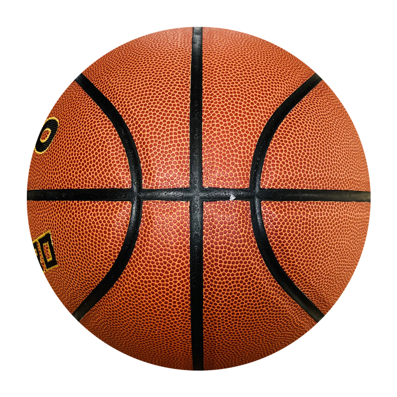 Hot selling cheap leather basketball ball