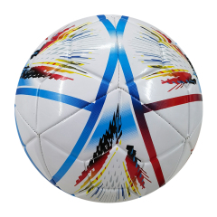 Wholesale rubber football soccer ball size 5 football ball