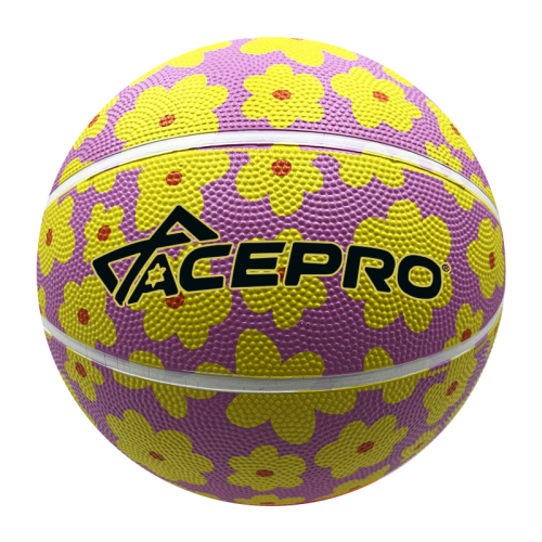 Custom Logo Good Quality Rubber Sports Basketball Outdoor Playing