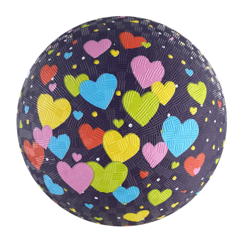 Rubber Inflatable Colorful Playground Ball-ueeshop