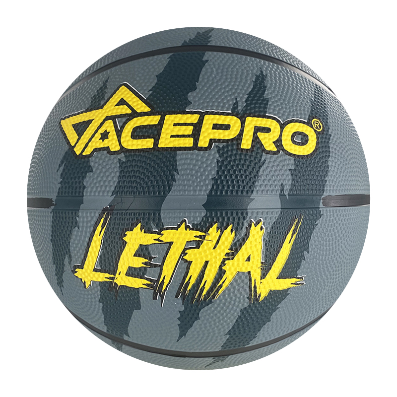 Basketball Ball Customizable Logo Size 5 for Outdoor- ueeshop