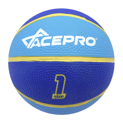 Custom logo Size 1 Rubber Material Basketball Ball- ueeshop