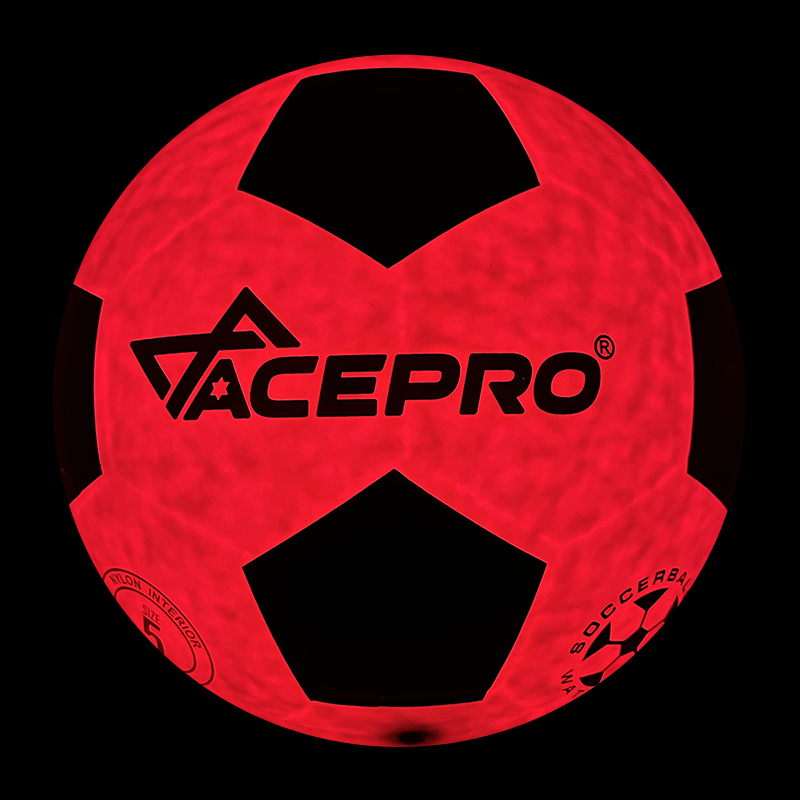 New Design Glow in the Dark Led Light up Rubber Volleyball Ball-ueeshop