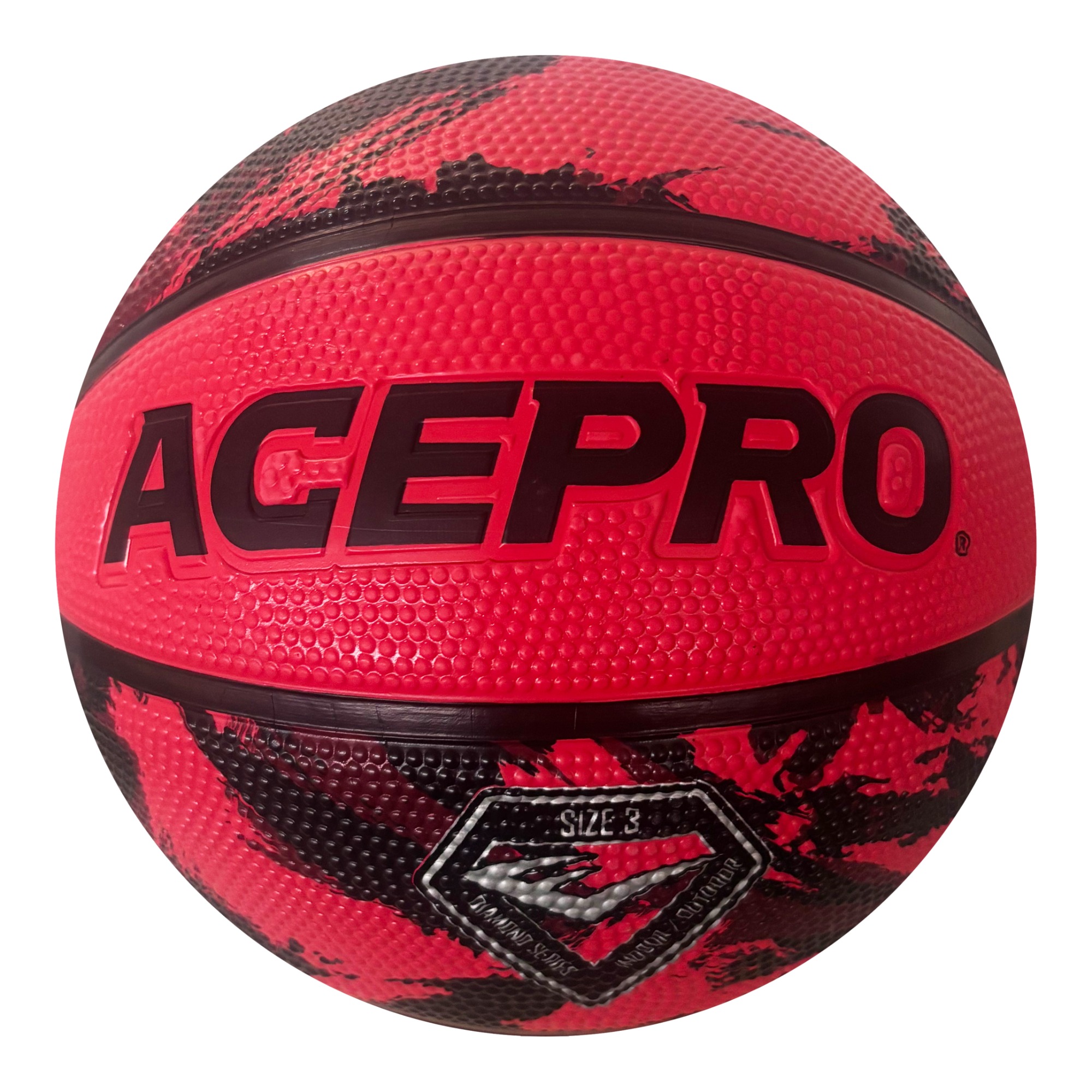 Custom Official Size Rubber Basketball Ball with Custom logo - ueeshop