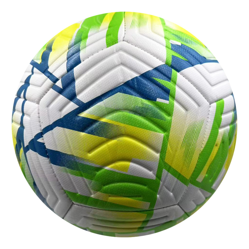 Custom logo Soccer Ball Rubber Machine sewn Soccer Ball Size 5 Football -ueeshop