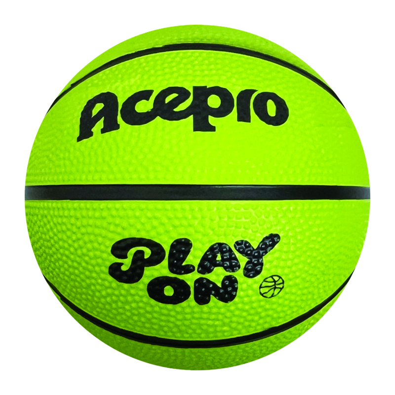 Custom Logo Mini Rubber Basketball Ball - ueeshop