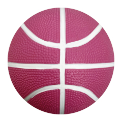 Custom Logo Mini Rubber Basketball Ball - ueeshop