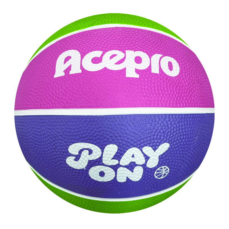 Custom Logo Mini Rubber Basketball Ball - ueeshop